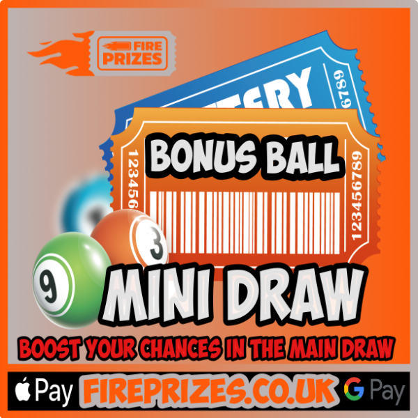 Bonus Ball Mini Draw – (For Bonus Ball Draw – Sat 14th December 2024) MINI #4 (WIN 10 TICKETS)