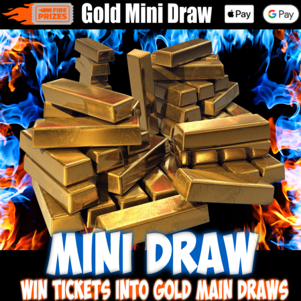 5g Gold Bar DRAW #4 – MINI DRAW #4