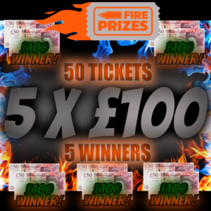 5 X £100 (DRAW #7)
