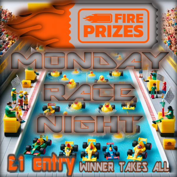 MONDAY RACE NIGHT – 23/12/24 (RACE #1) HUGGIES[3 WINNERS]