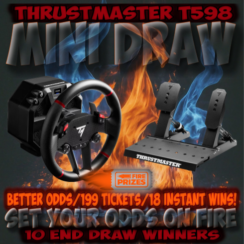 THRUSTMASTER T598 MINI DRAW #2 (BETTER ODDS)