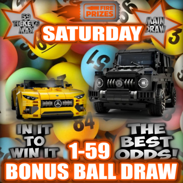 LEGO Mercedes-AMG G 63 & Mercedes-AMG SL 63 76924 (Bonus Ball Draw – Saturday 25th January 2025)