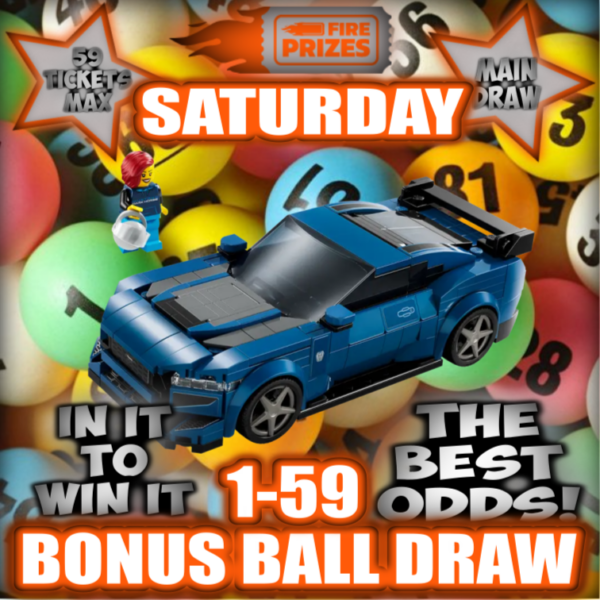 LEGO Ford Mustang Dark Horse Sports Car 76920 (Bonus Ball Draw – Saturday 1st February 2025)