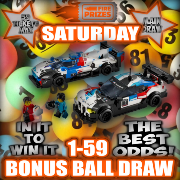BMW M4 GT3 & BMW M Hybrid V8 Race Cars 76922 (Bonus Ball Draw – Saturday 8th February 2025)