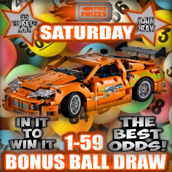 LEGO Fast and Furious Toyota Supra MK4 42204 (Bonus Ball Draw – Saturday 1st March 2025)