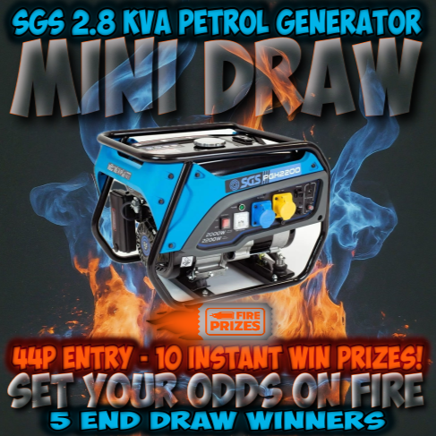 SGS 2.8 kVA Super Duty Petrol Generator – MINI DRAW #2