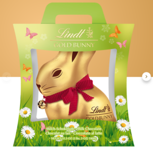 1kg Lindt Gold Bunny (Bonus Ball Draw – Sat 19th April 2025)