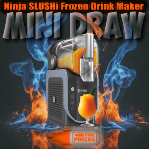 Ninja SLUSHi Frozen Drink Maker FIRE ODDS - MINI DRAW #4